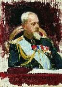 Ilya Repin Study for the picture Formal Session of the State Council. oil on canvas